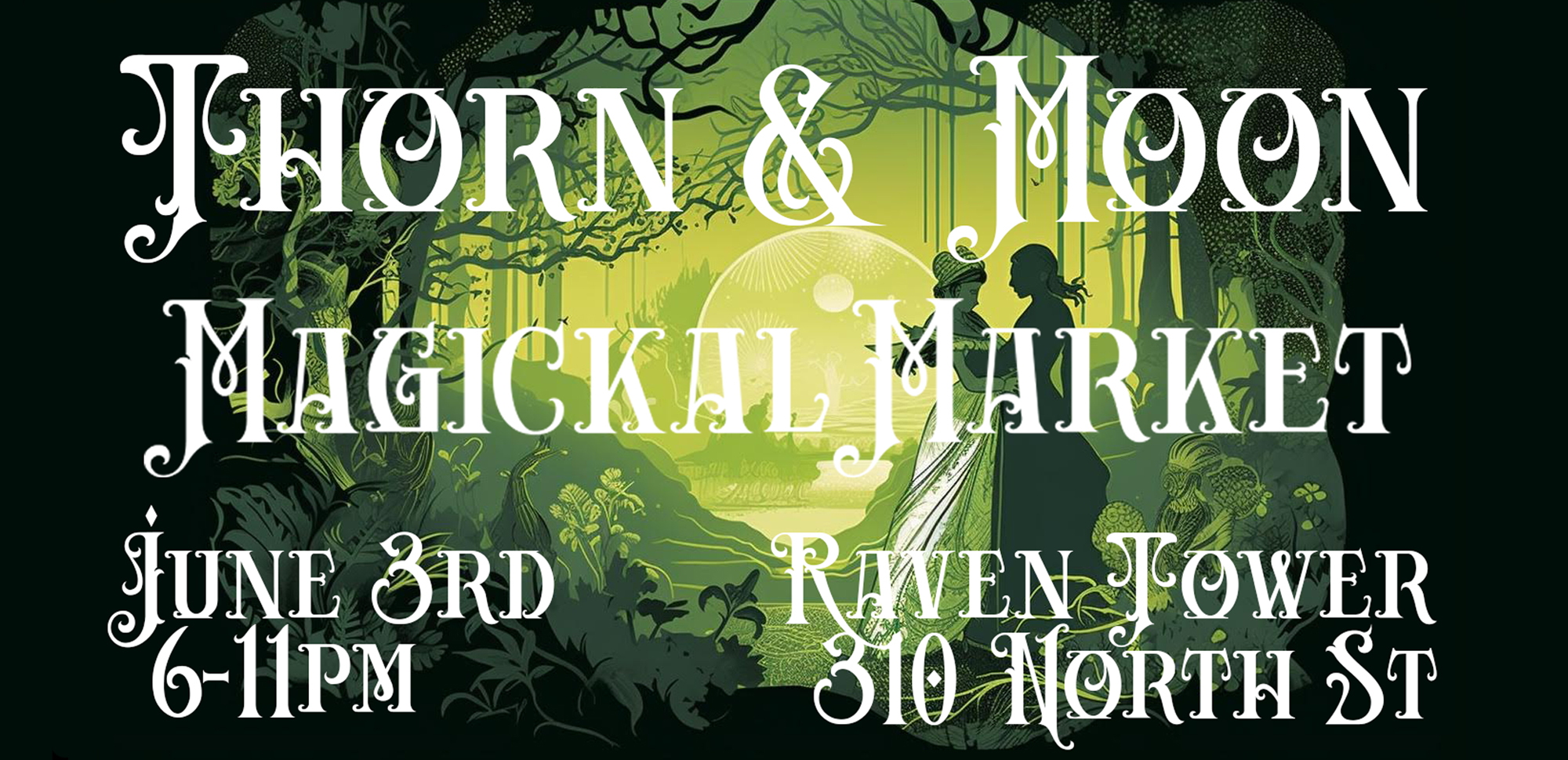 thorn and moon market flyer